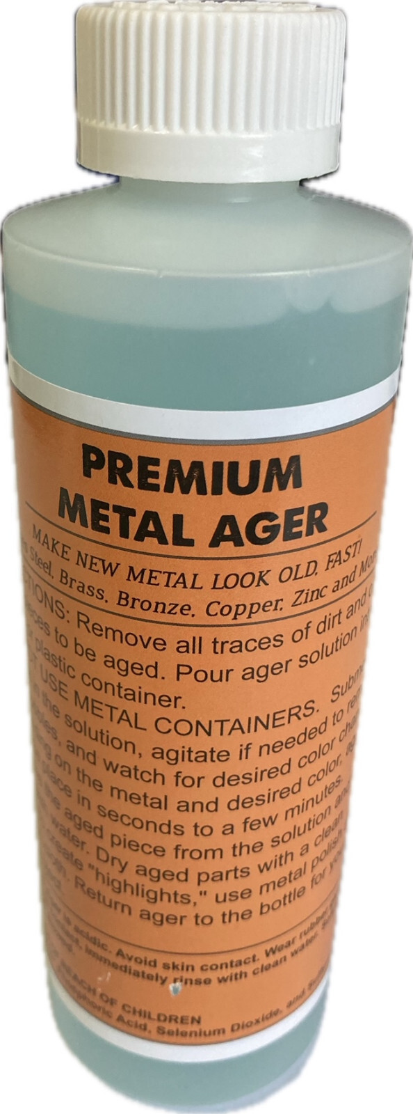 Metal Ager For Aging Metal Hinge Latches Knobs Tin Bronze Copper Steel