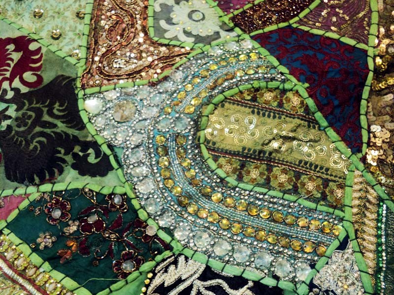 60″ Cotton Handmade Throw Tapestry Patchwork Living Room Home Decor Wall Hanging