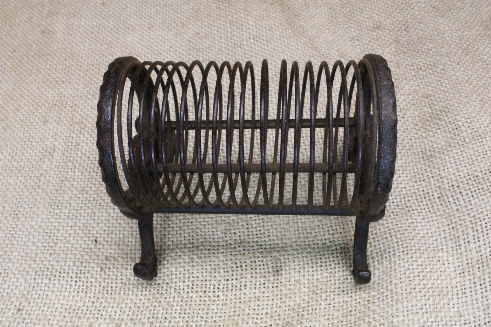 Old Diamond K Desk Top Organizer Letter & Pen Holder Business Cards Vintage 1886