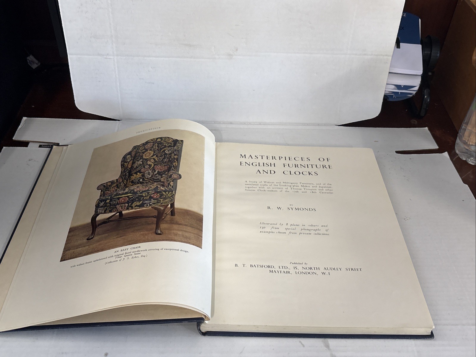 Masterpieces of English Furniture & Clocks Symonds -1940-Limited Edition – Z#135