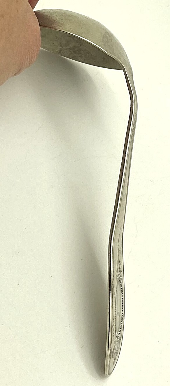 Monroe Silver Co Vassar Pattern Cream & Sauce Silver Plate Ladle vtg/antique