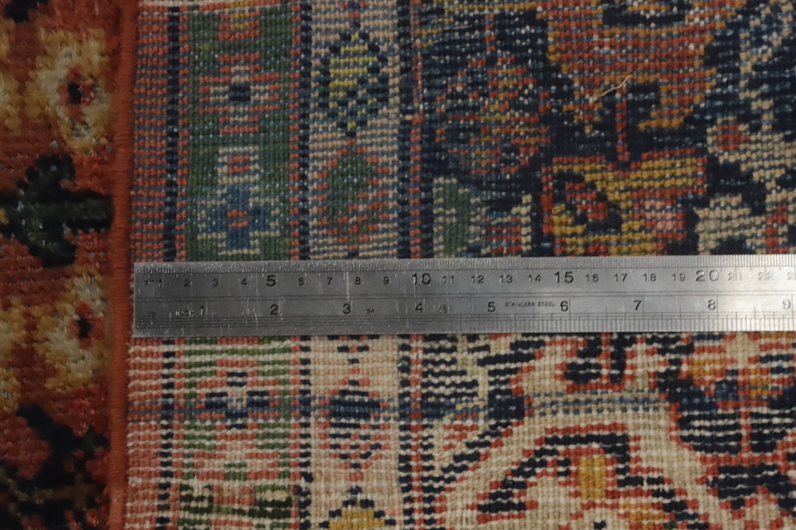 Pre-1900 Vegetable Dye Traditional Handmade Room Size Rug Antique Carpet 8×12
