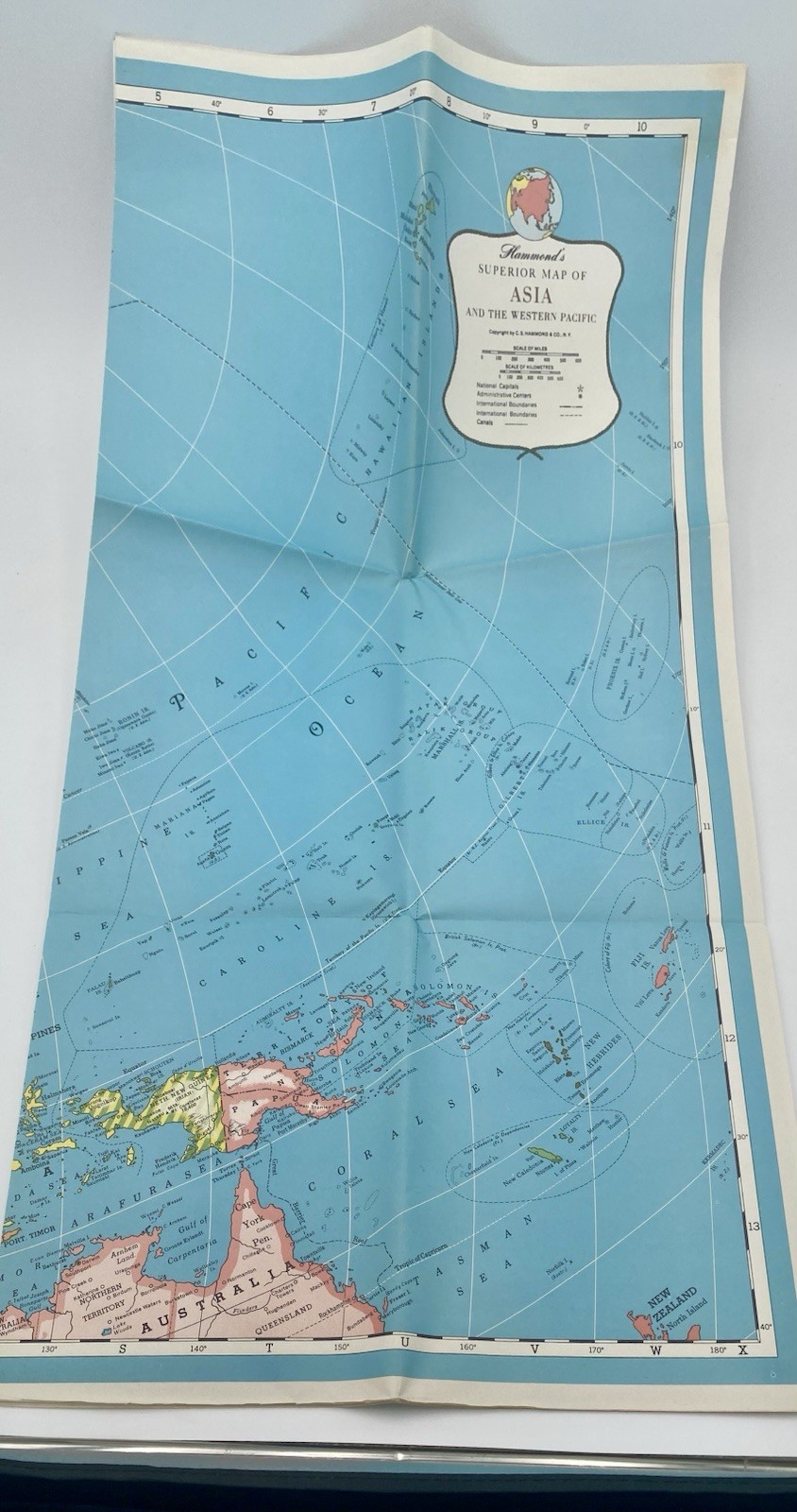 Vintage Hammond’s Map Book Library US Canada North America etc. 9 Maps