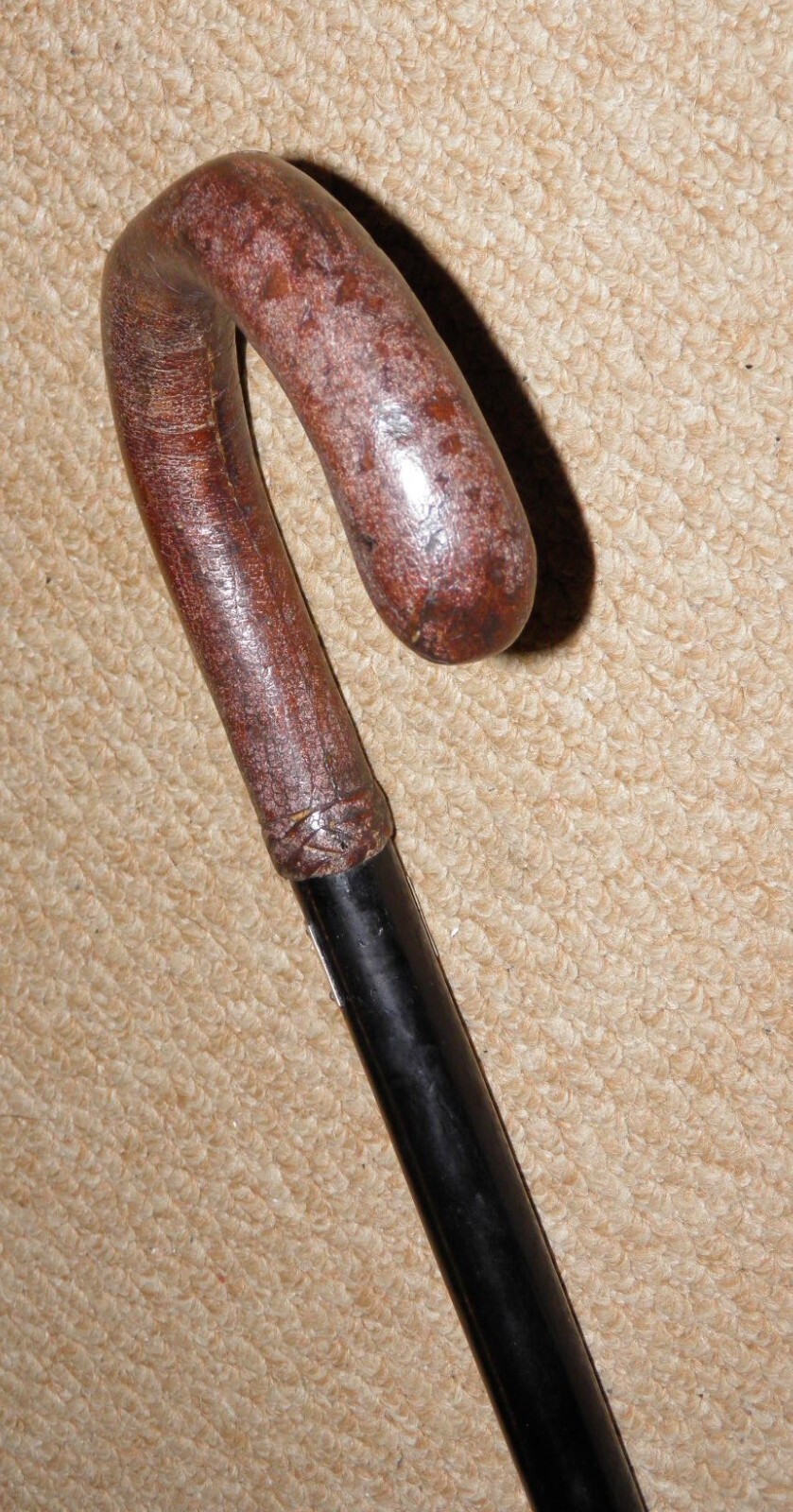 Antique Walking Stick – Hallmarked 1926 Silver By Mappin & Webb For J Baird & Co