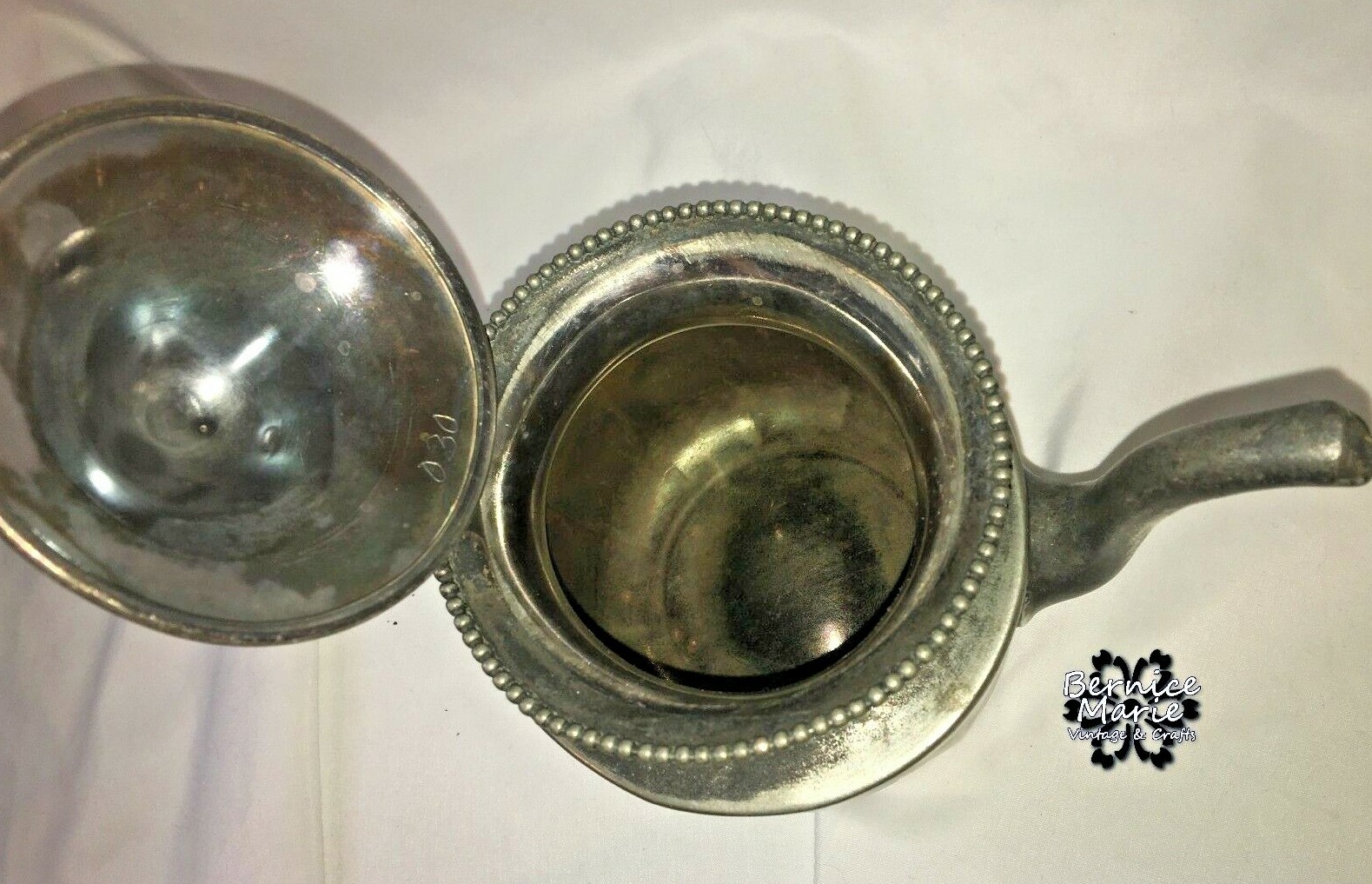 Van Bergh Quadruple Silver Plate Tea Set Antique 1800’s 4 Pc