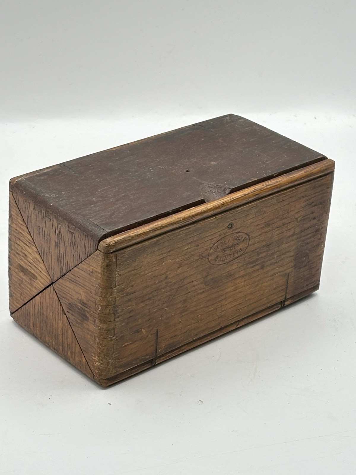 Antique Singer Sewing 1889 Puzzle Box Some Attachments Cottagecore Decor Rustic