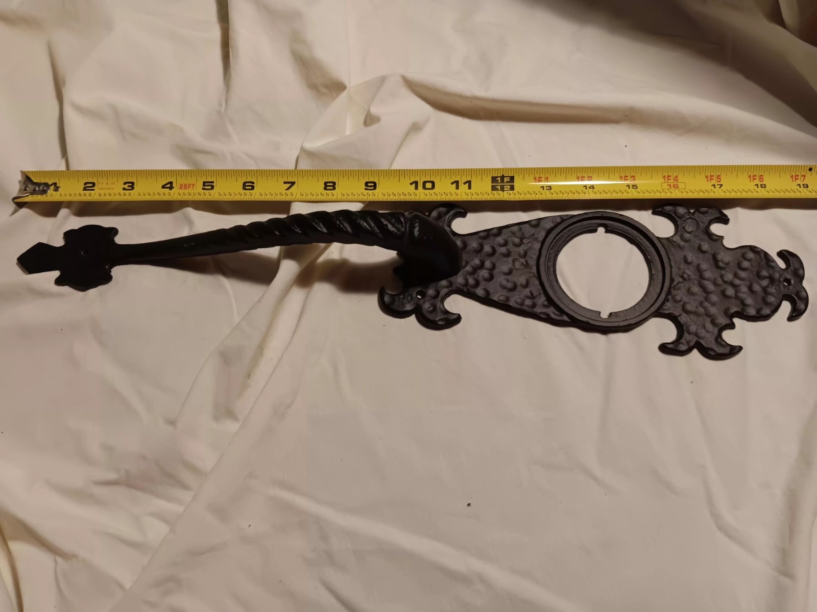 ANTIQUE DECORATIVE DOOR HANDLE HARDWARE & POWDER COATED