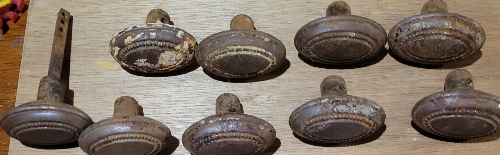 Brass Door Knobs Handles 10 Plus 7 Accessories Hardware Antique Decor Hardware