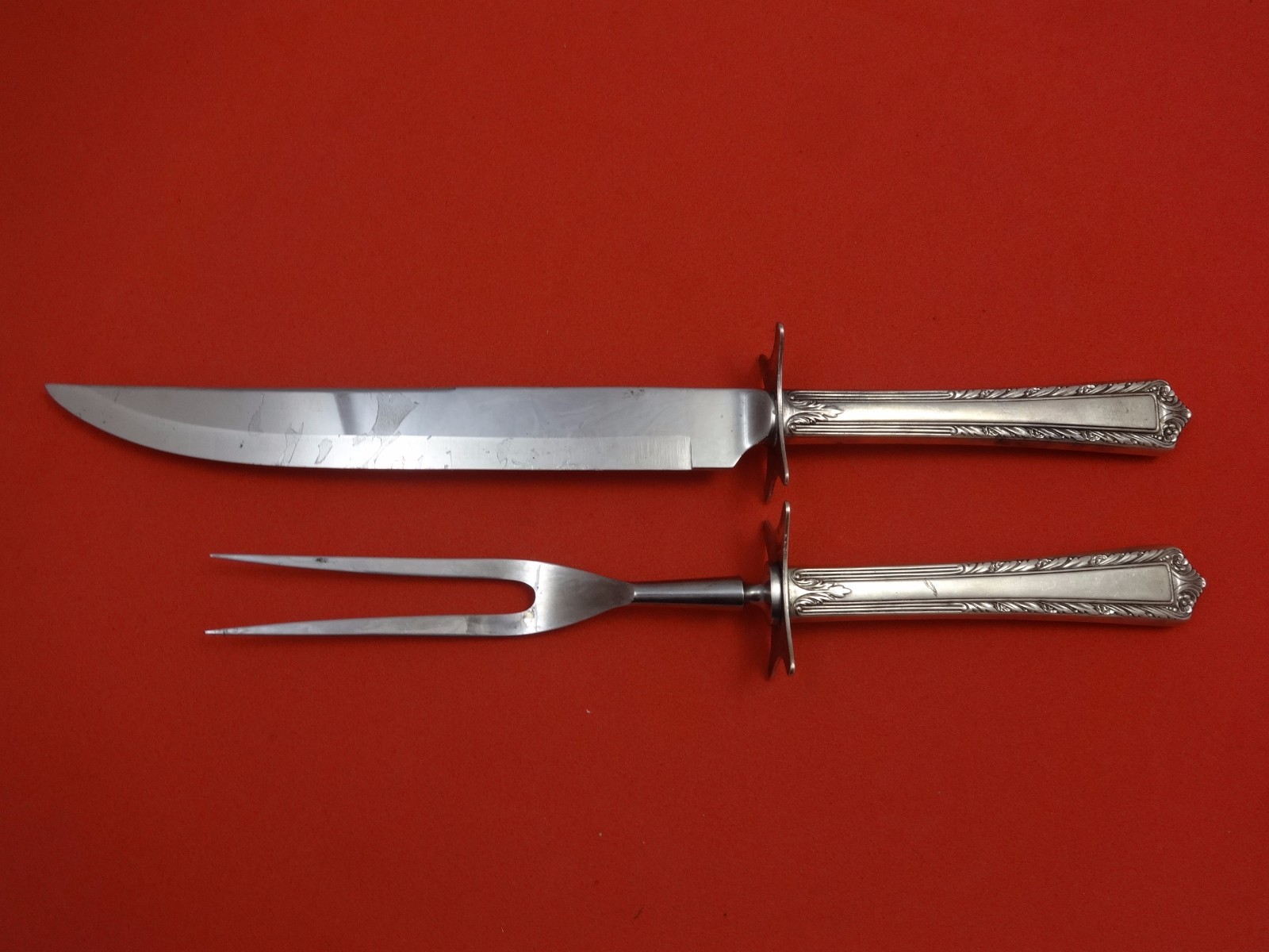 Processional by International Sterling Silver Roast Carving Set 2pc HHWS