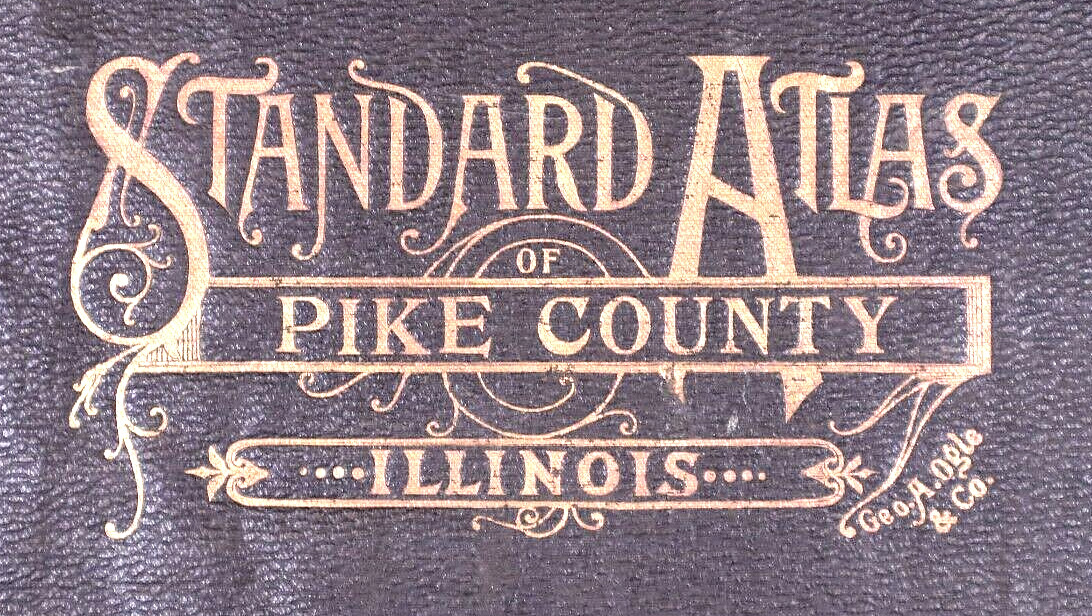 1912 Plat Map ~ MONTEZUMA Twp., PIKE Co., ILLINOIS (15×17)-#006