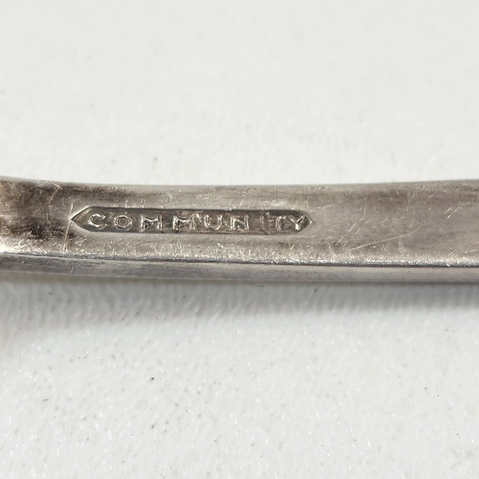 Oneida Coronation Community Serving Spoon 8 1/4″ Silverplate Utensil Flatware