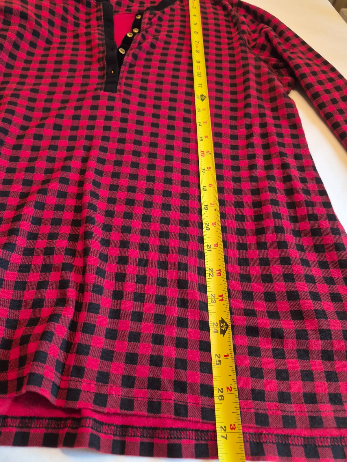 Ralph Lauren Chaps XL Gingham Plaid Pullover