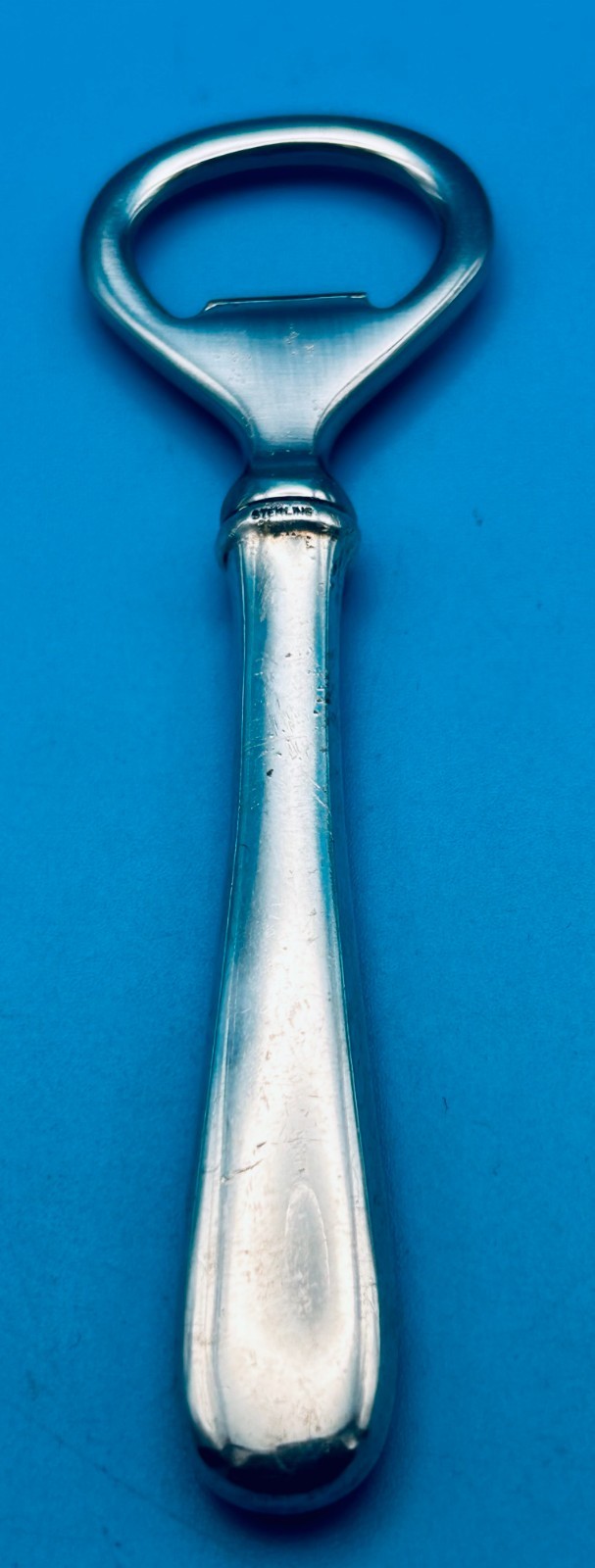 S KIRK & Son Sterling Silver Handle Bottle Opener 5 1/4″ NO MONOGRAM