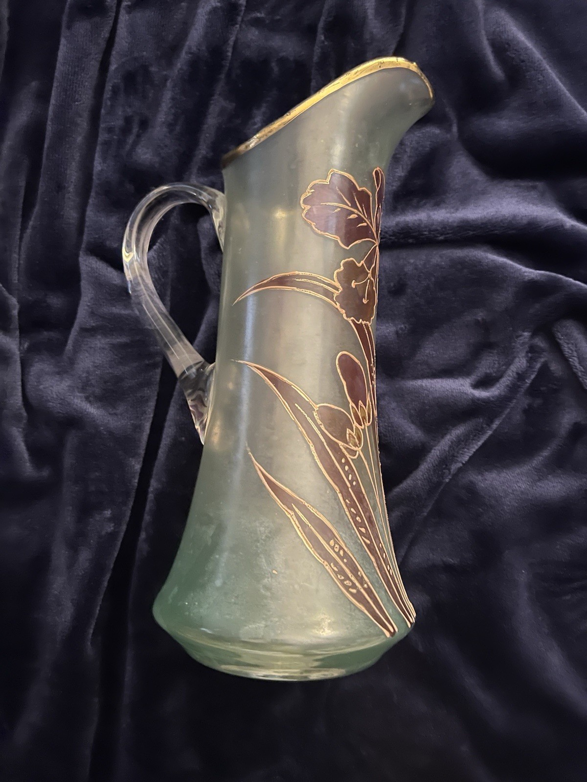 Art Nouveau Vase by François-Théodore Limoges France