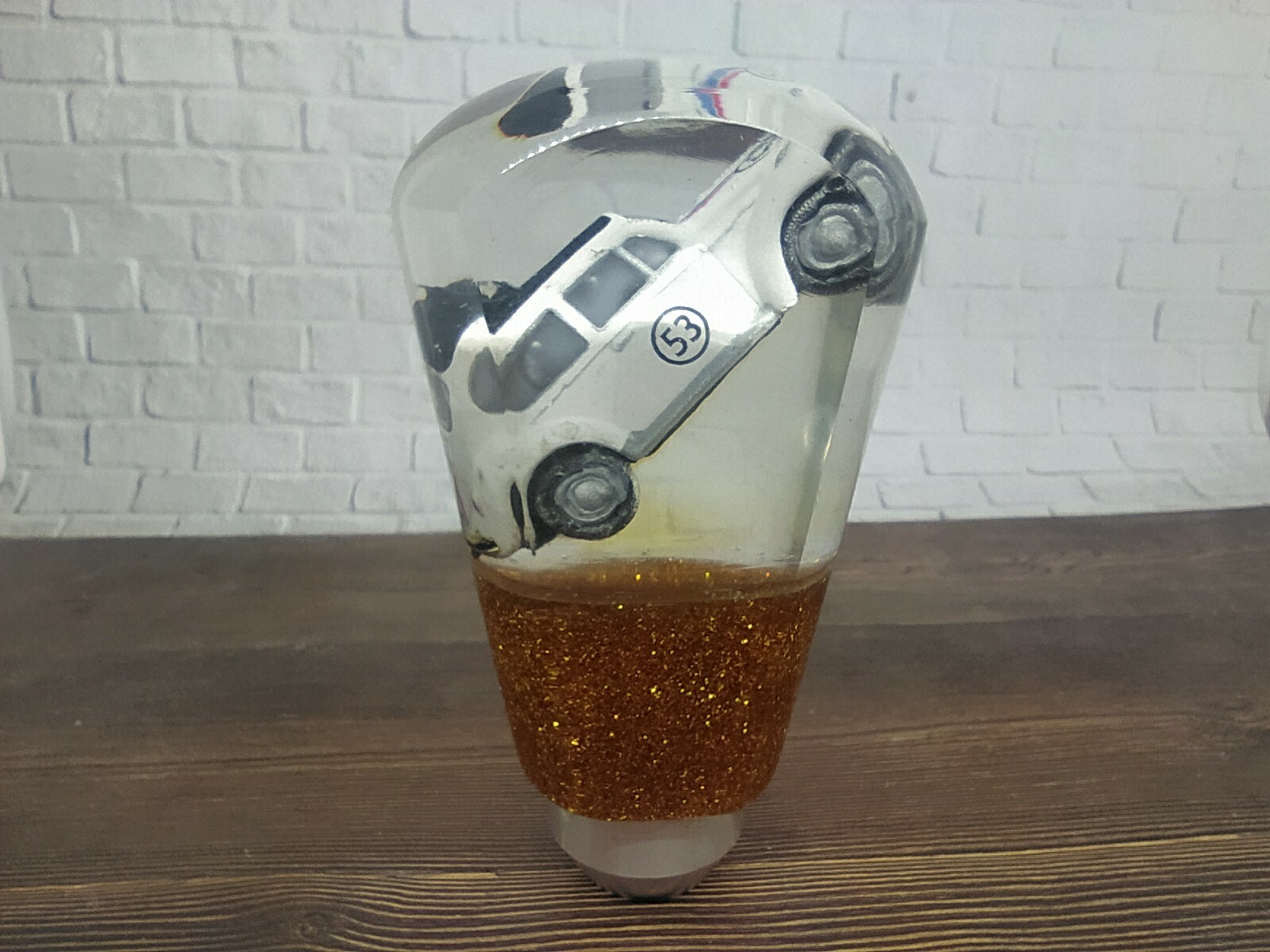 Underwater Diecast VW Volkswagen Car Gear Shift Shifter Knob Acrylic Resin_a254