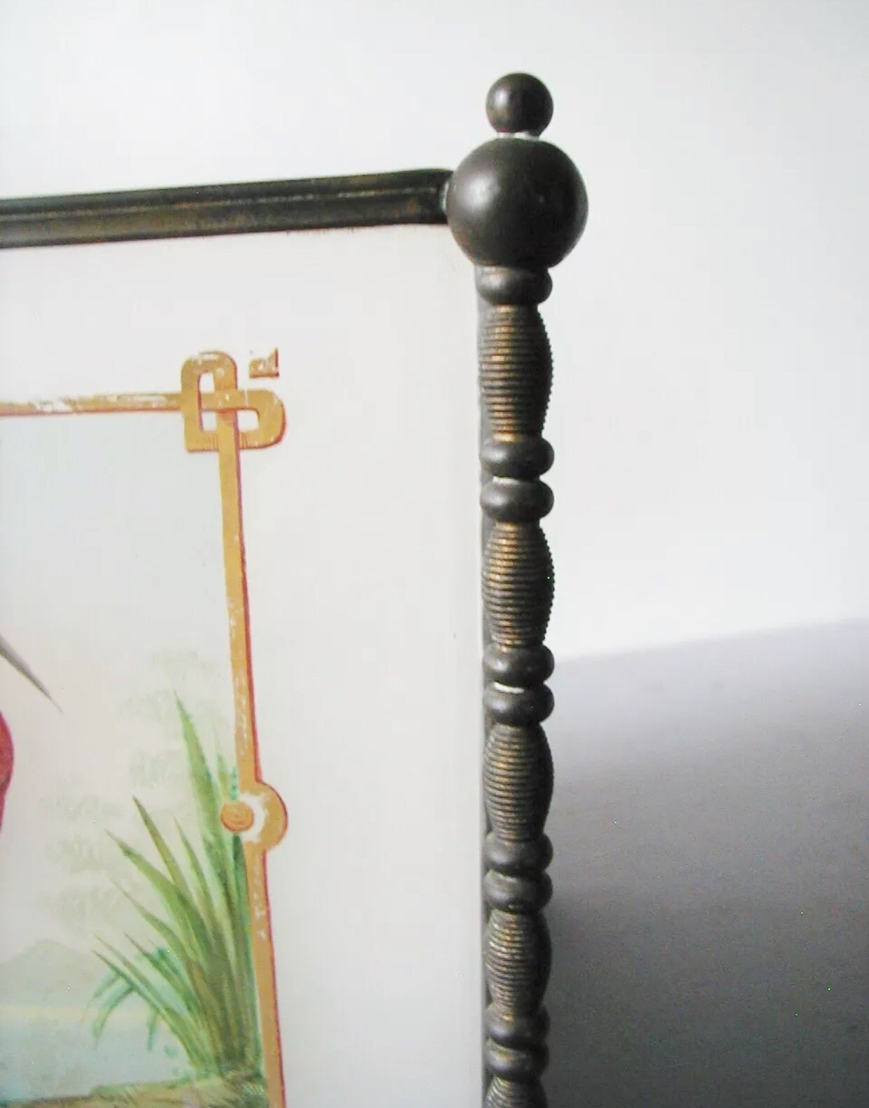Antique Bronze Opaline Glass Cache Pot Tissue Box Jardiniere Chinoiserie Vase