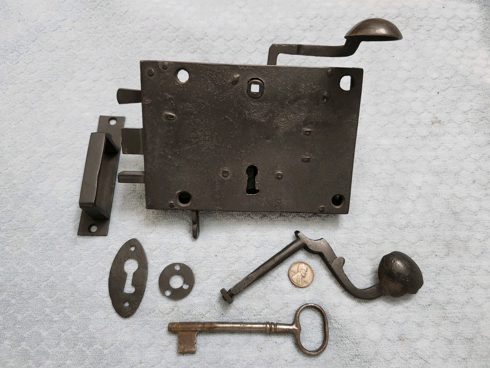 German Elbow Lock Exterior LH Restored Early