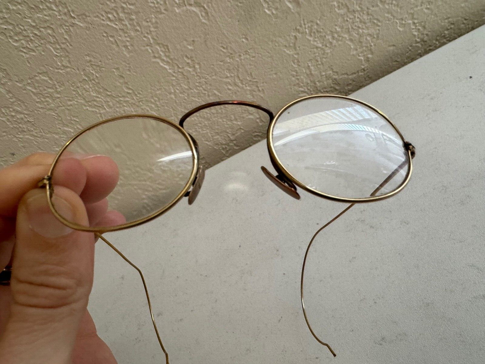 Antique Spectacles / Eyeglasses w/ Dollond & Aitchison Case