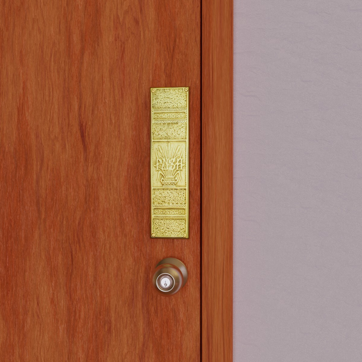 Baroque Door Push Plate Solid Brass Decorative Door Hardware Renovators Supply