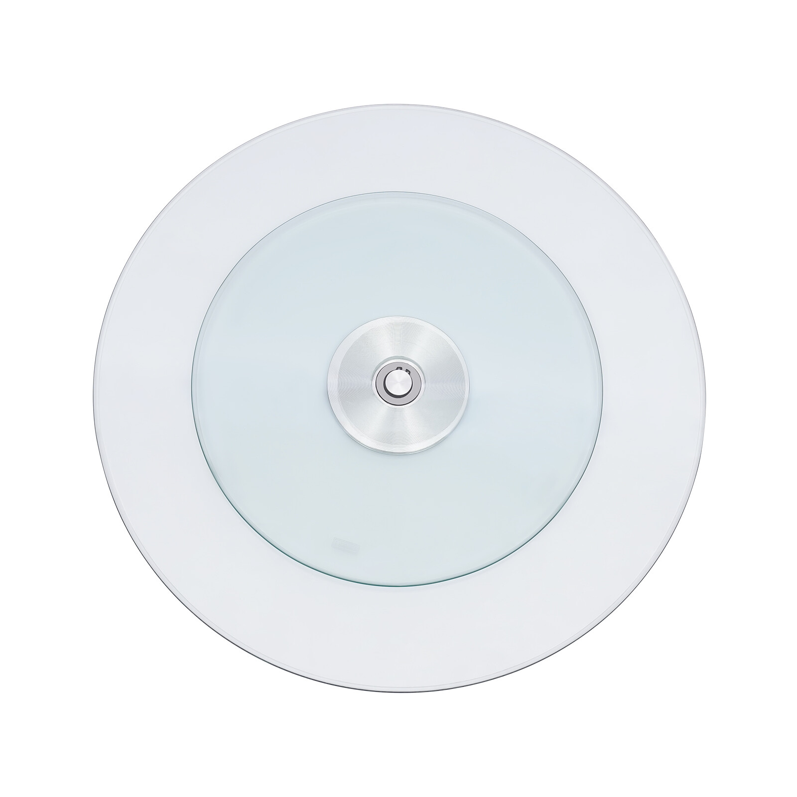 23.62inch Round Turntable, Tempered Glass Rotating Tray Serving Plate NEW