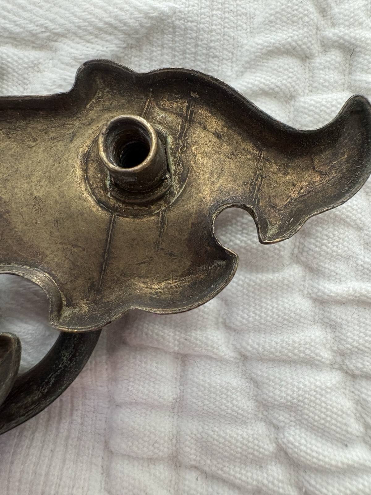 Vintage Batwing Drop Bail Drawer Pulls Patina 4.25” Width 2.5″ Centers Lot Of 10
