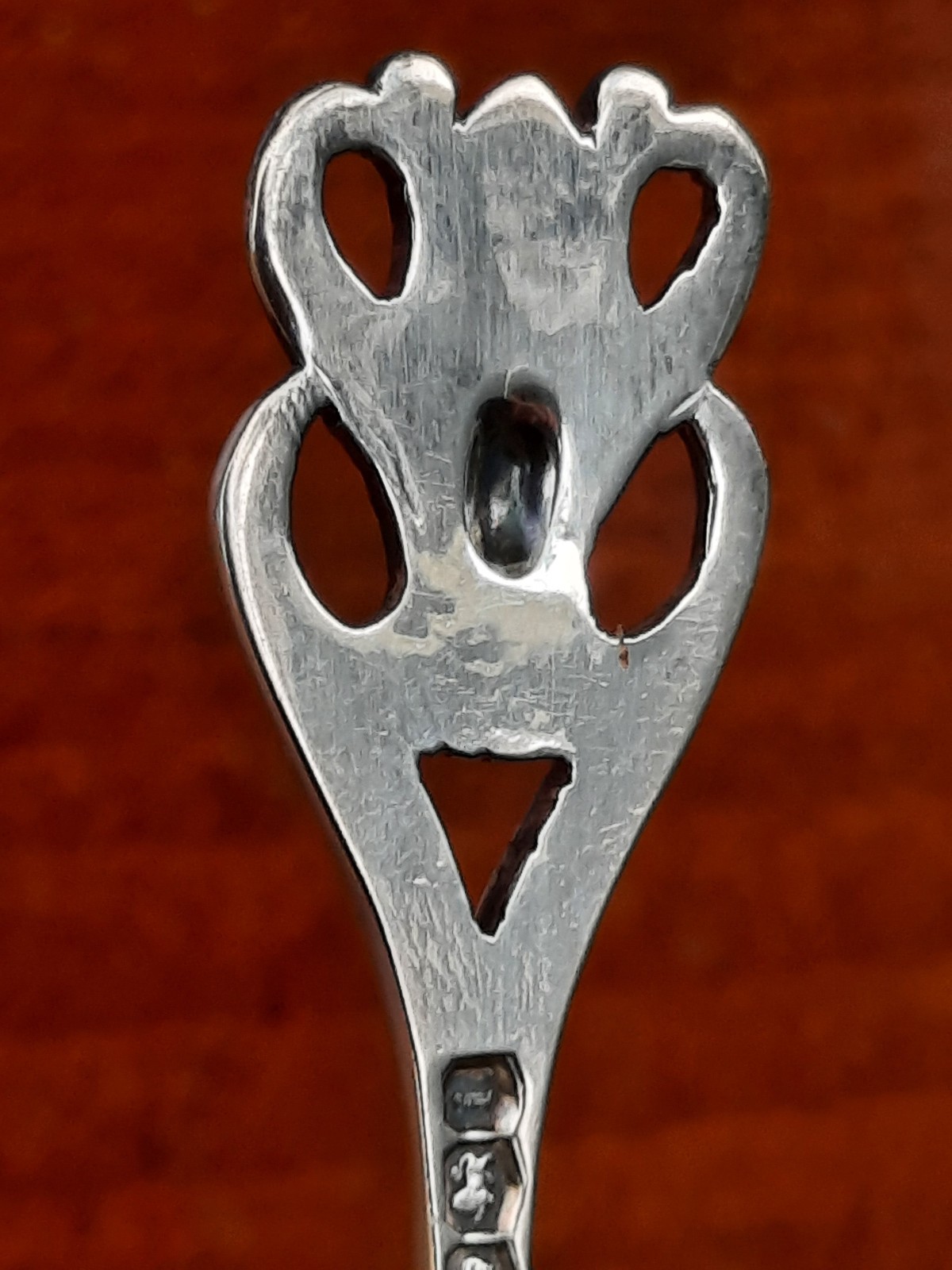 Sterling English Cooper Brothers & Sons Arts & Crafts Demitasse Spoon, No Mono