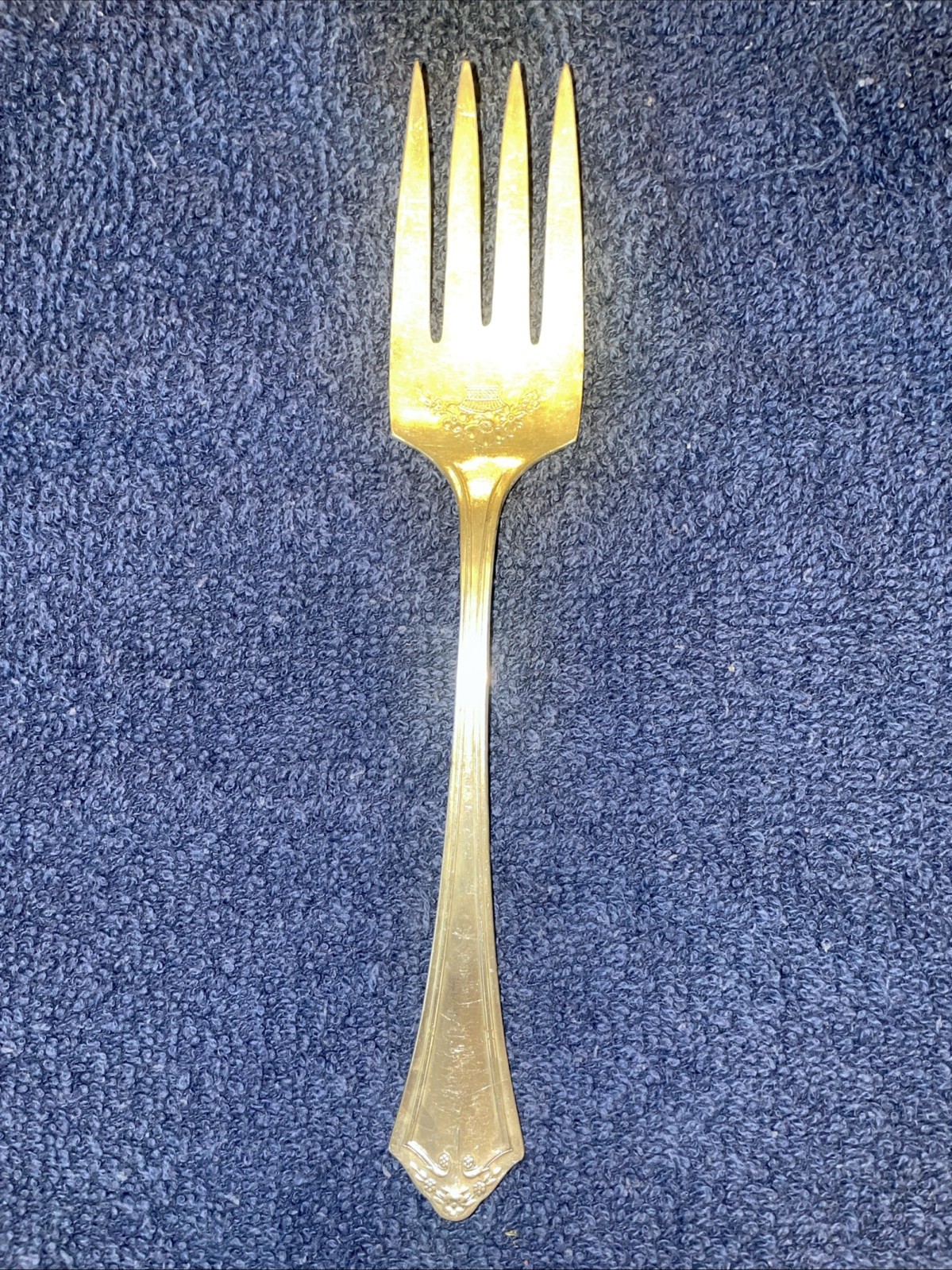 Salad Fork Oneida Community Reliance Plate Silver Plated Rare Vintage