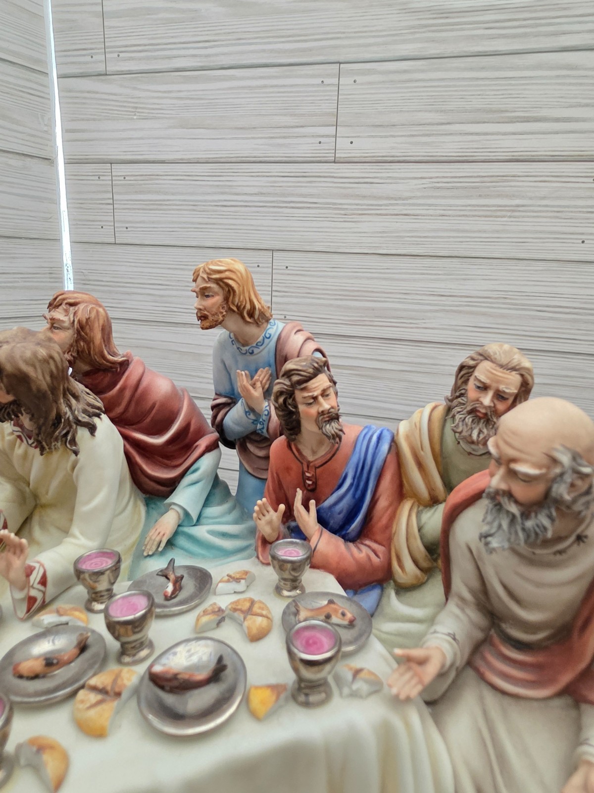 Last Supper Capodimonte by Germano Cortese 24inch x12 inch × 9 inch approx.