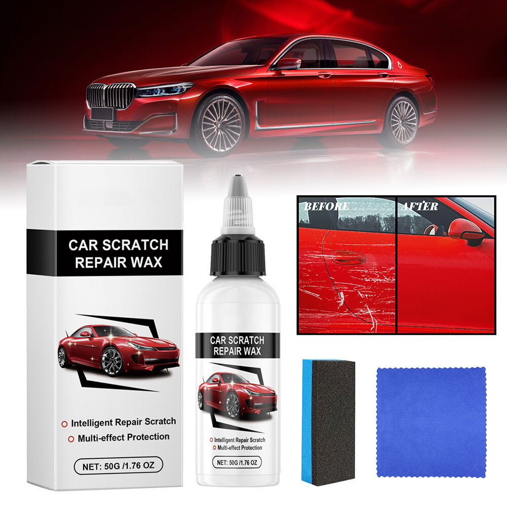 Liquid Car Glass Polish,Scratch Repair Wax Coating,Shiny Stuff Paint Restorer GN