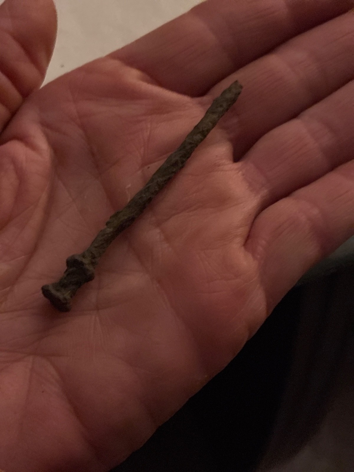 1700 Antique Hand forged nail