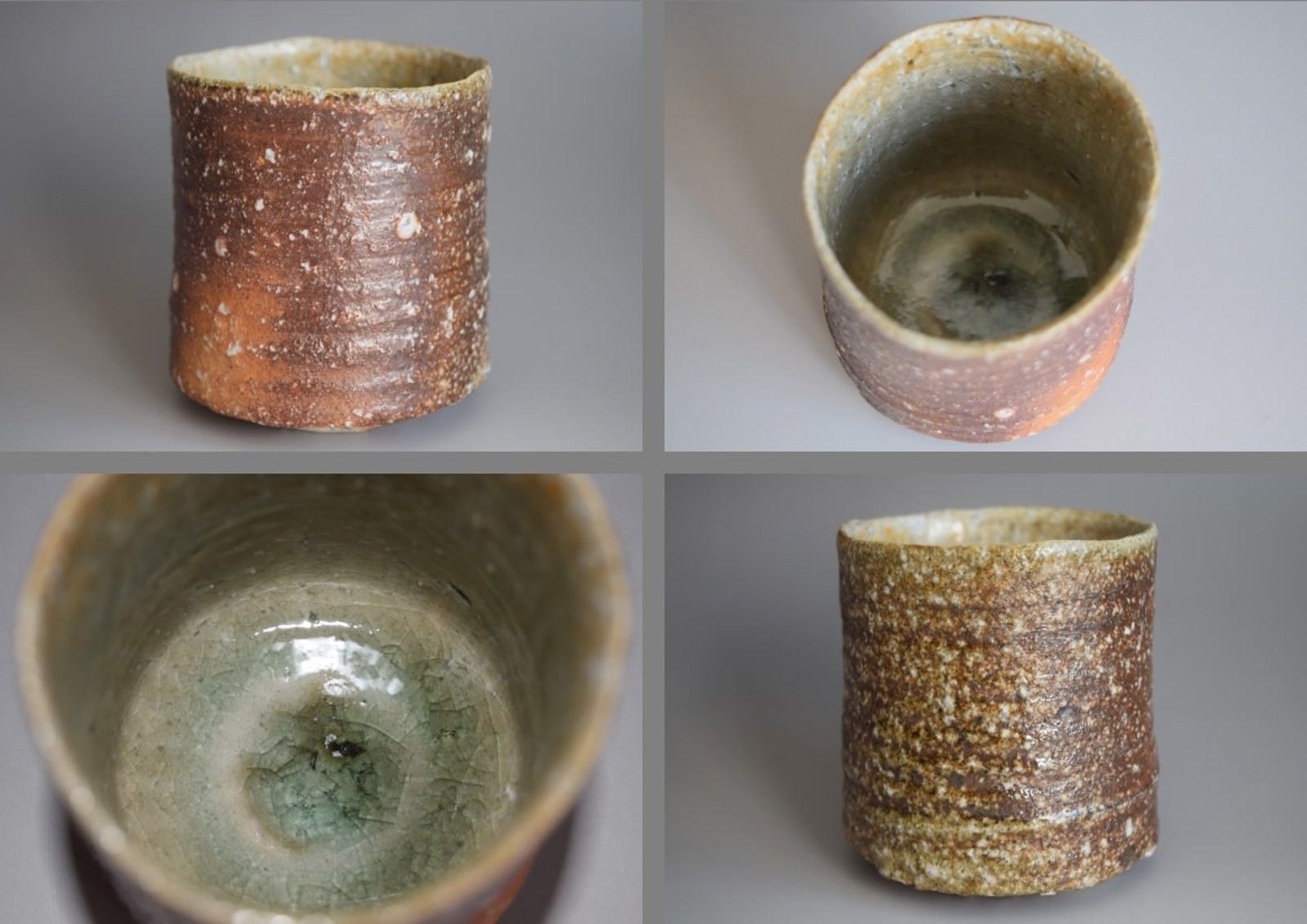 Shigaraki-ware Cup for Tea, Coffee or Beer by “Rising Star” Katsunori SAWA R44
