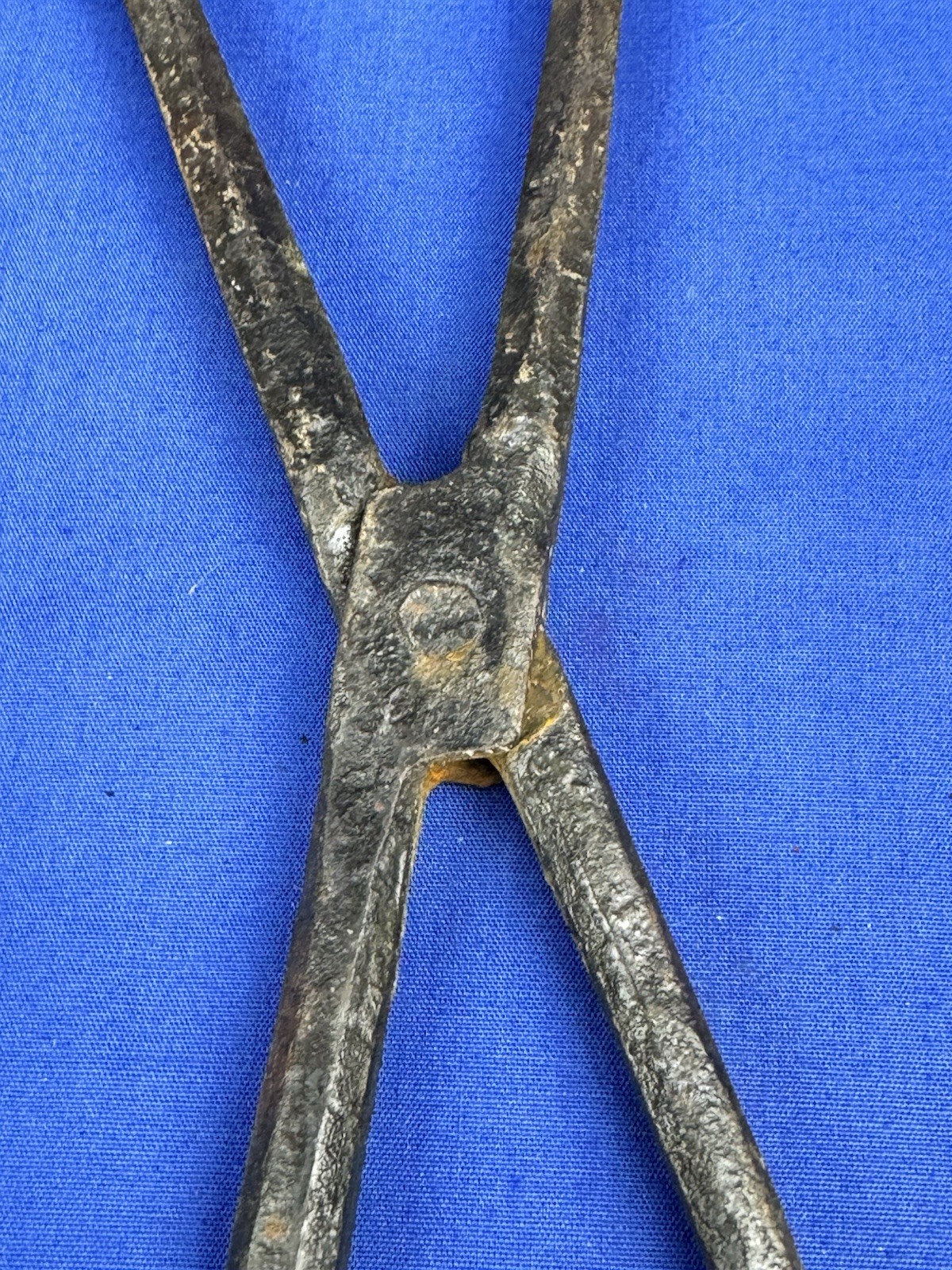 Primitive Fine Tip Ember Tongs ~ Pipe, Candle ~ Hand Forged, Straight, Many Uses