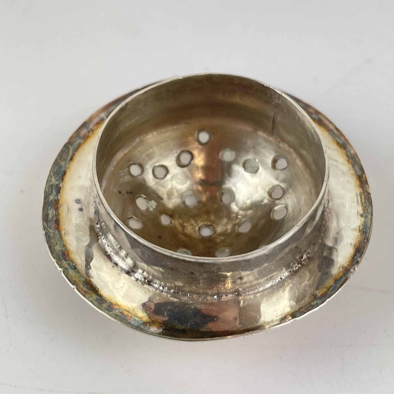 Antique Arts & Crafts Solid Silver Pepper Shaker A E Albert Edward Jones 1910