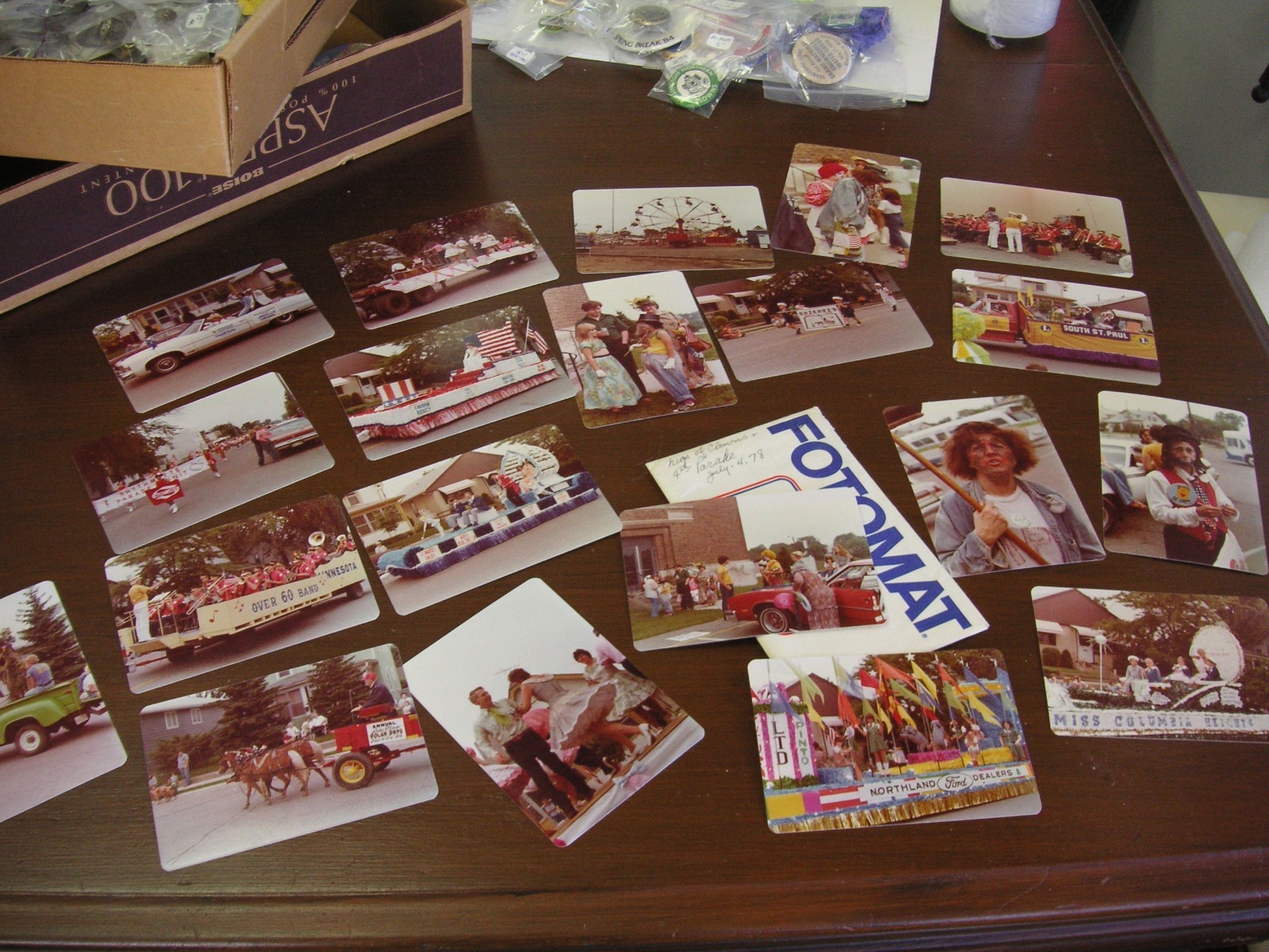 Set of July 4, 1978 South St Paul MN Parade Photos & Negatives