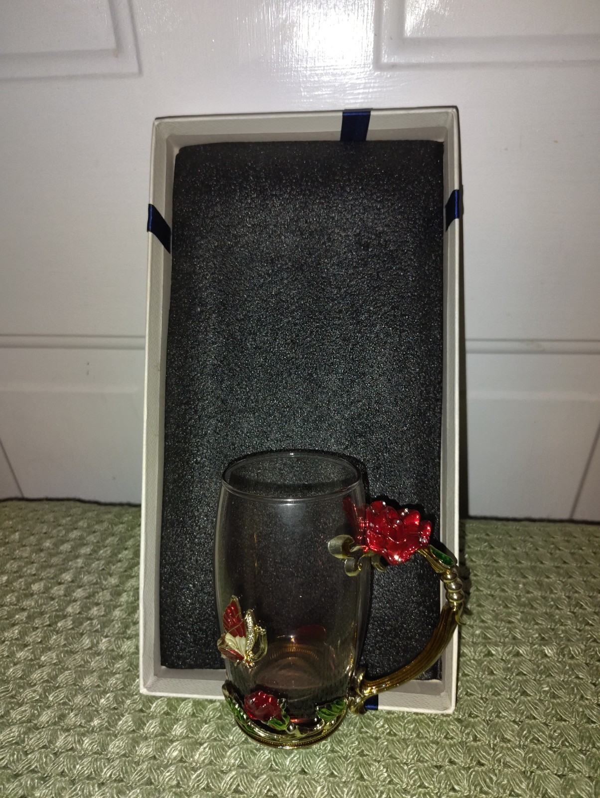 Brew To a Tea BTaT Embellished glass set