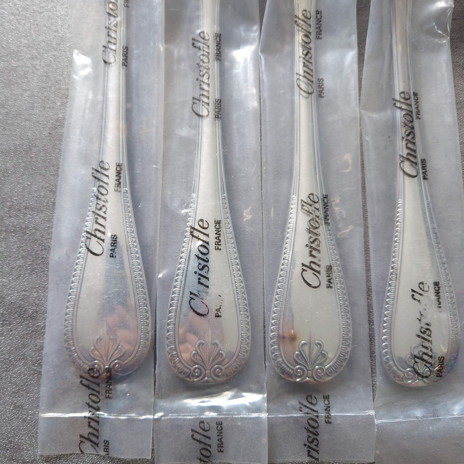 Christofle Malmaison Table Fork Unopened 6pcs Silverplate Flatware Brand New