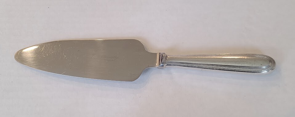 Christofle Perles Cake / Pie Server Flatware Silverplate Excellent