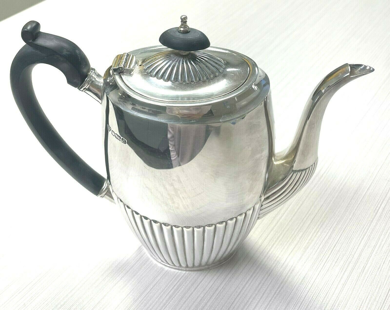 Vintage C. J. Vander Edwardian Style Sterling Silver 4 Piece Coffee/Tea Set