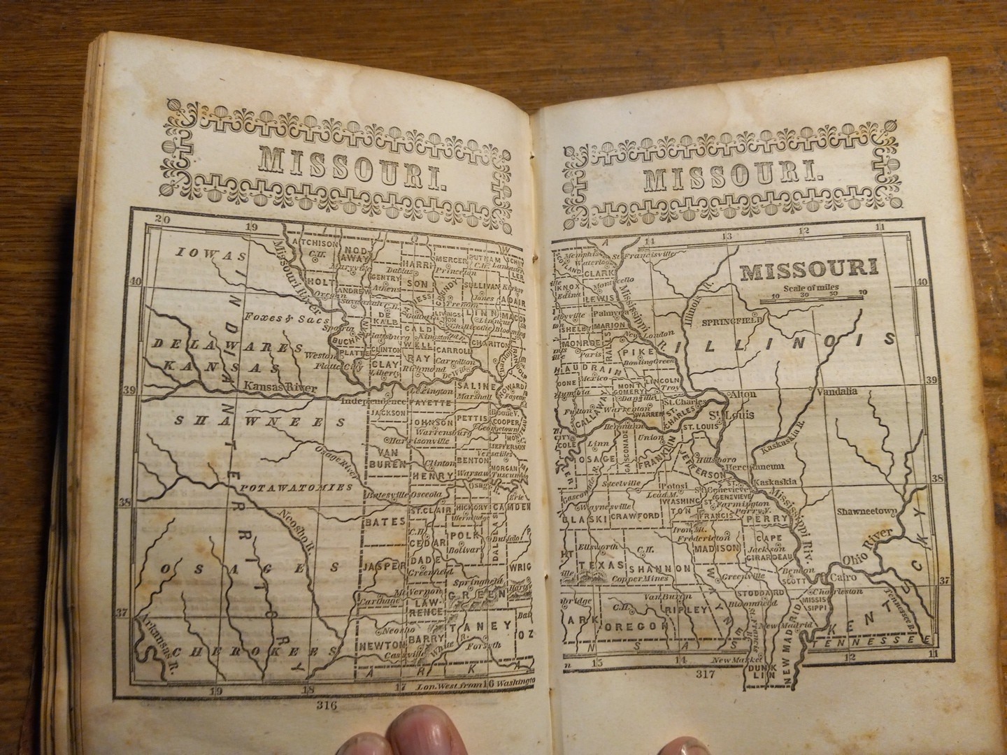 1851 First Ed. American Lawyer Business Man’s Form Book Map of each state