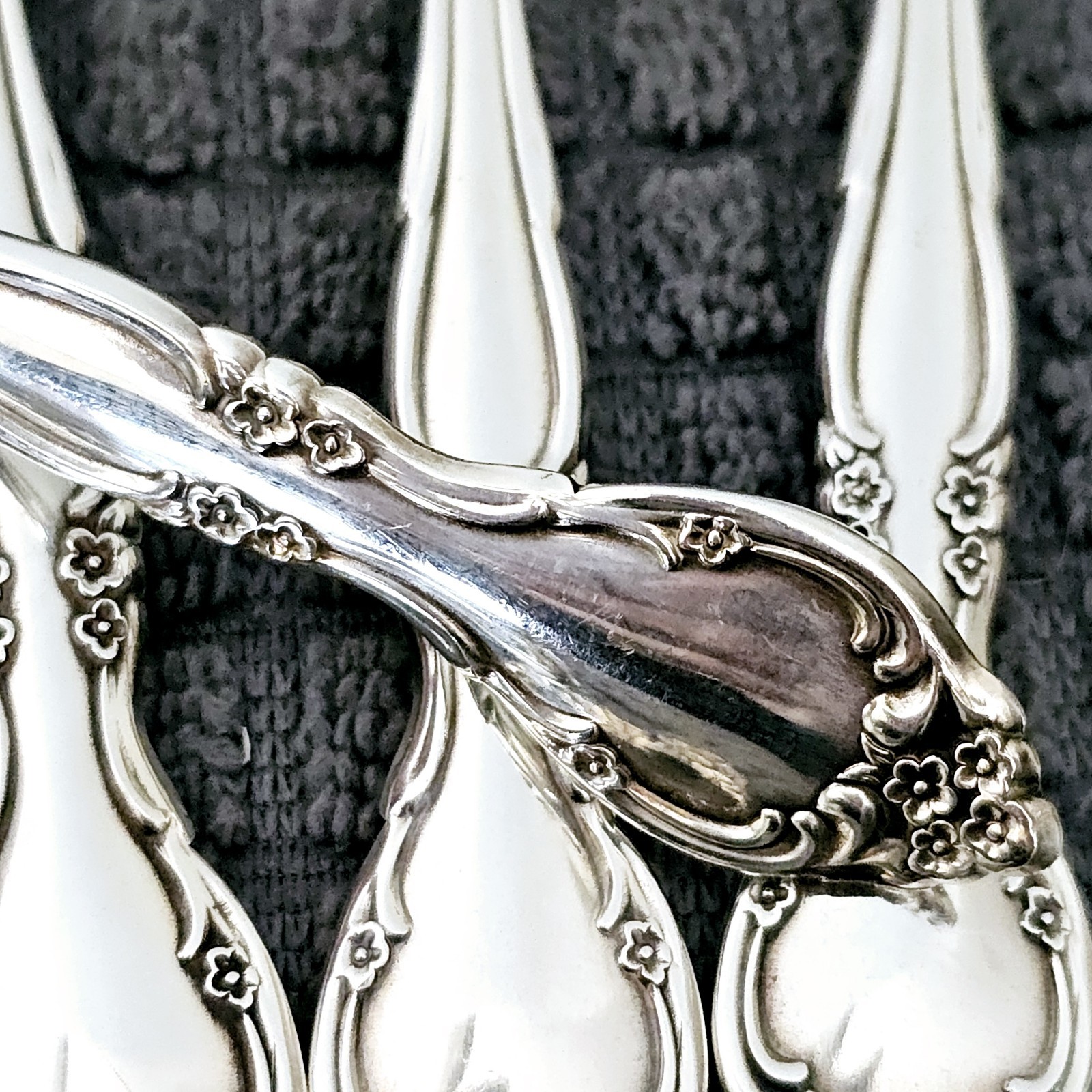 Oneida Community Affection Silverplate Salad Forks 6 3/4″ Set of 6