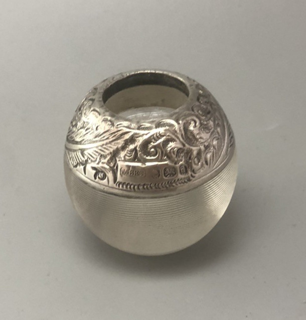 EDwardian Silver Match Striker M Bros BIrmingham 1903 GLZX