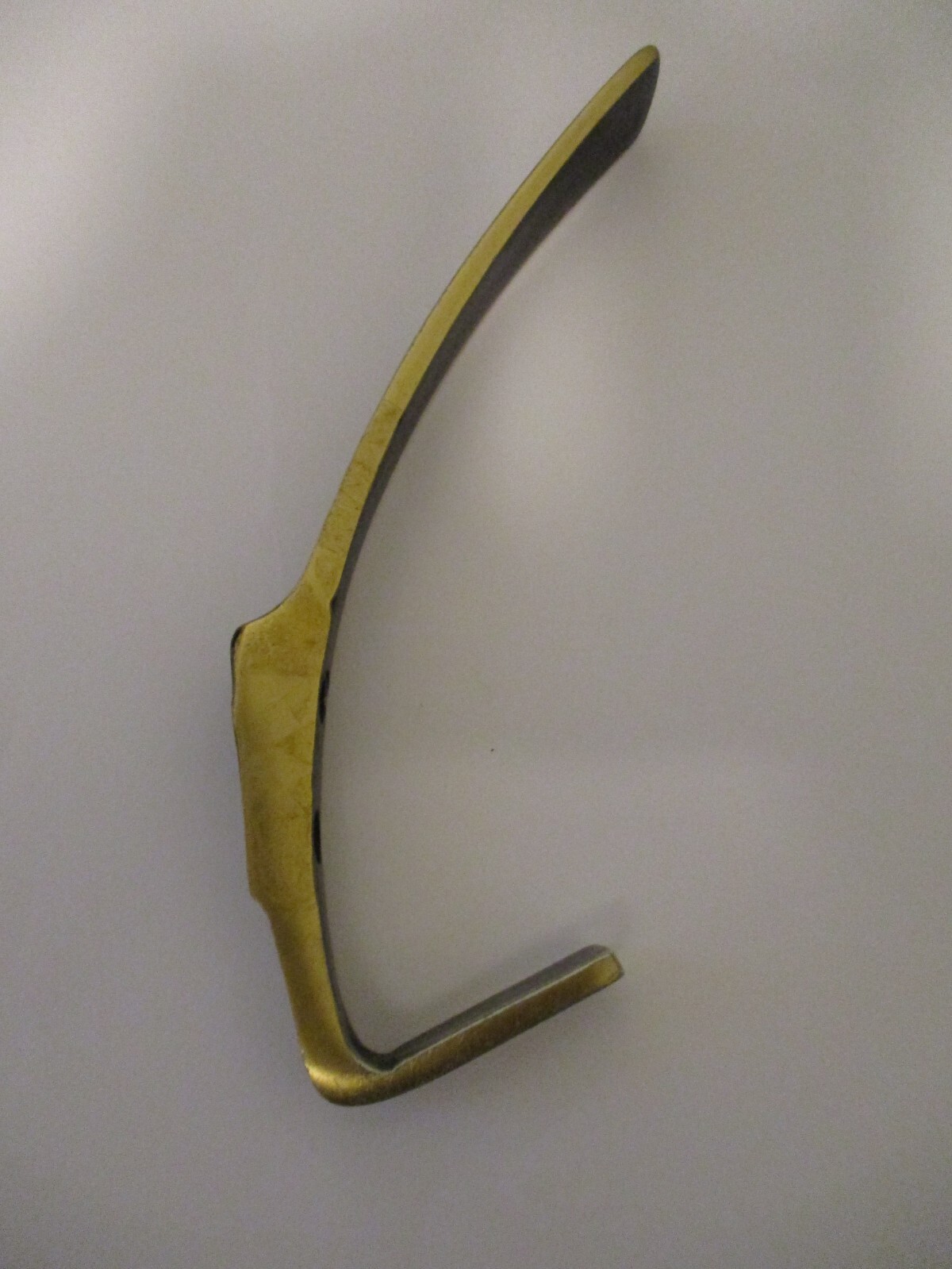 1950s large wall hook mid century
