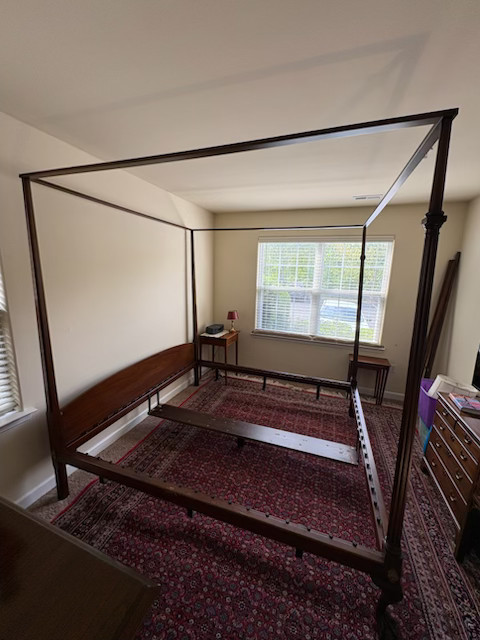 Rare Kittinger CW-139 Colonial Williamsburg King Size Canopy Bed