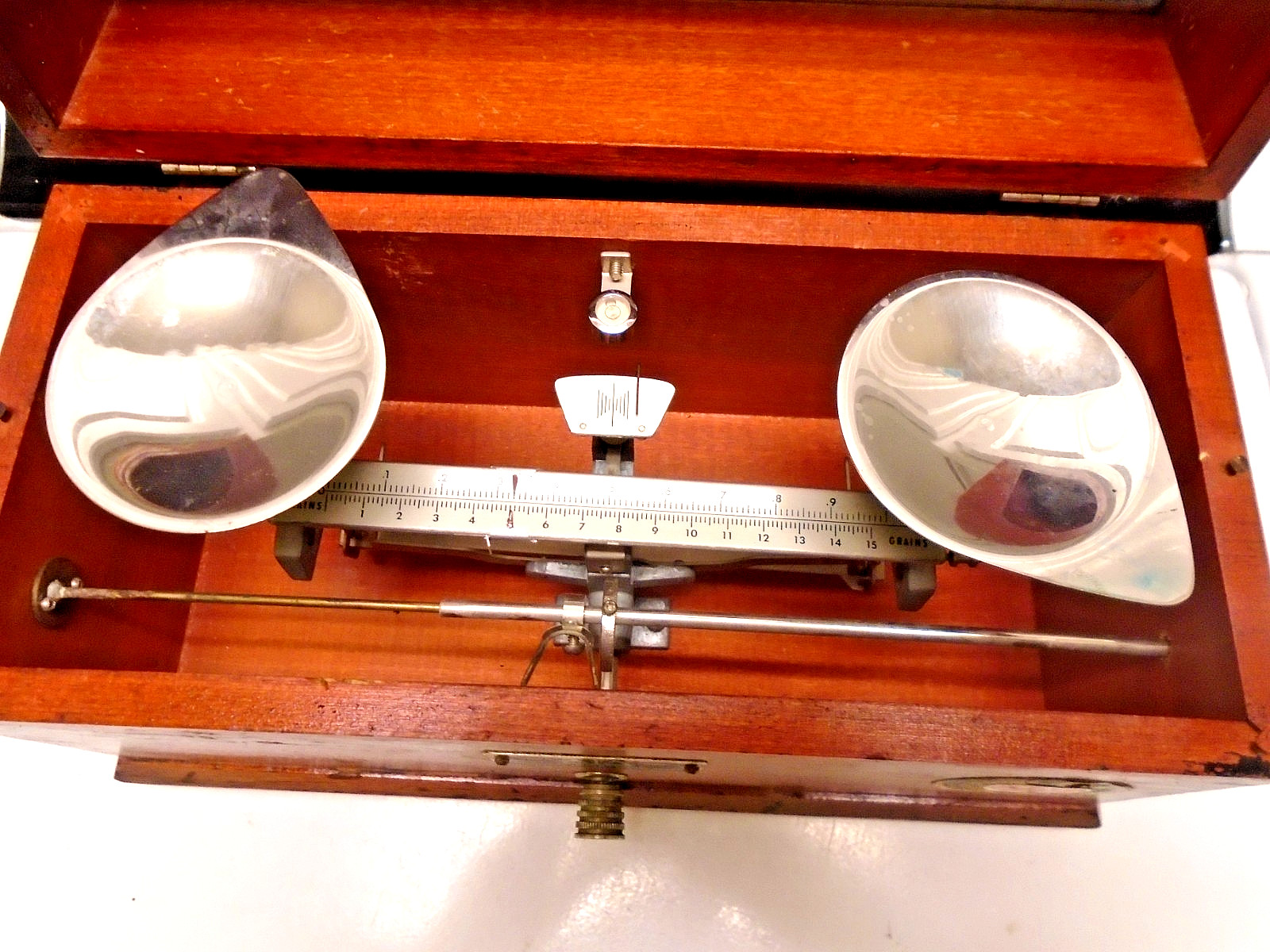 1930 Rare Old Henry Troemner Phila, Apothecary Scale Model:W-33-CL.A
