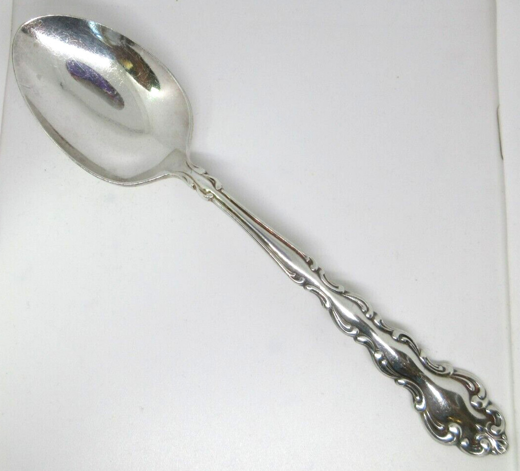 Oneida Community MODERN BAROQUE *1 Serving Spoon(s)* 8 1/2″ Silverplate 1969