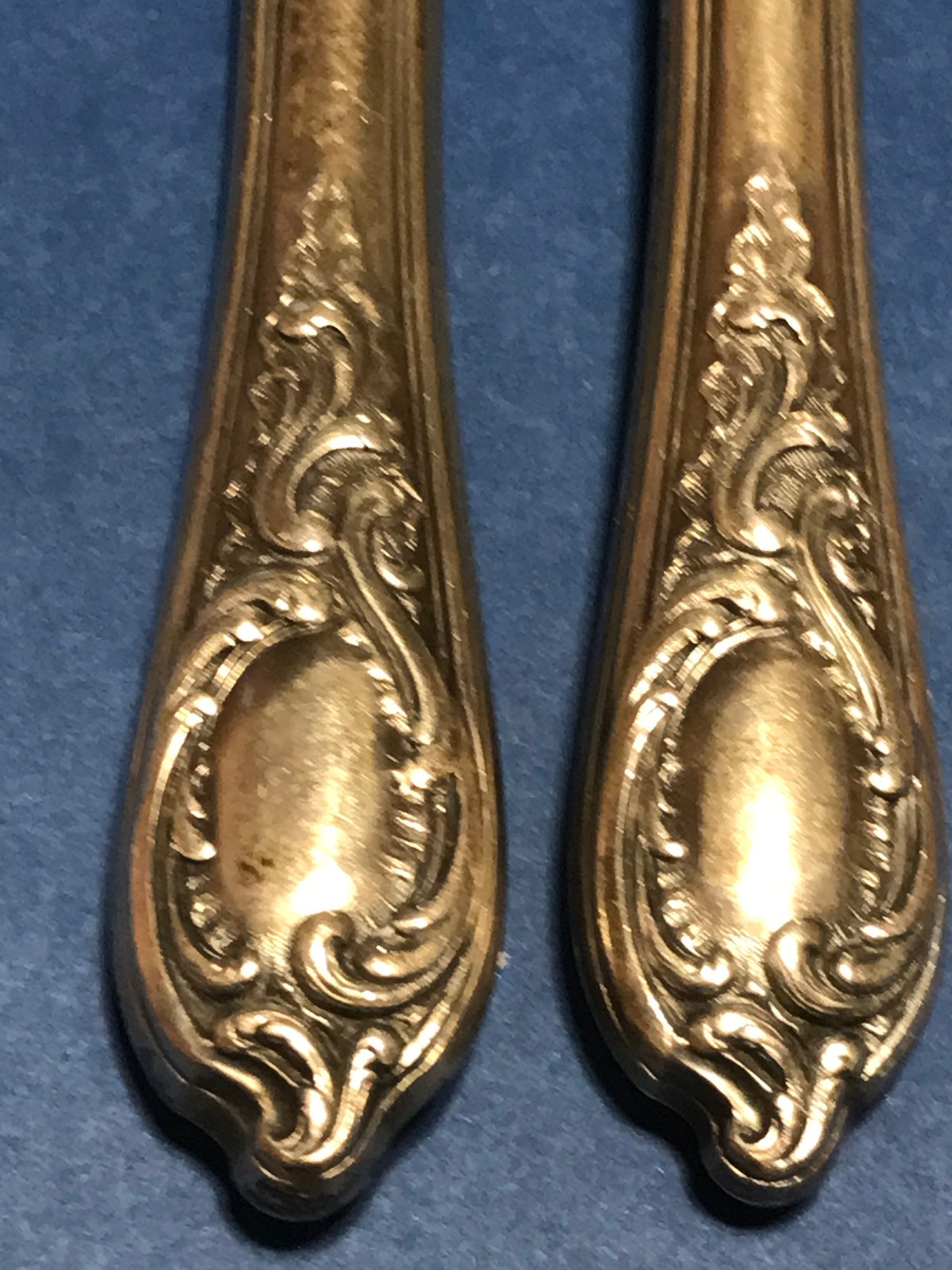 ФАБЕРЖЕ ORIGINAL GILT SET SILVER 84 RUSSIAN FAMOUS “KF” FABERGE IMPERIAL ANTIQUE