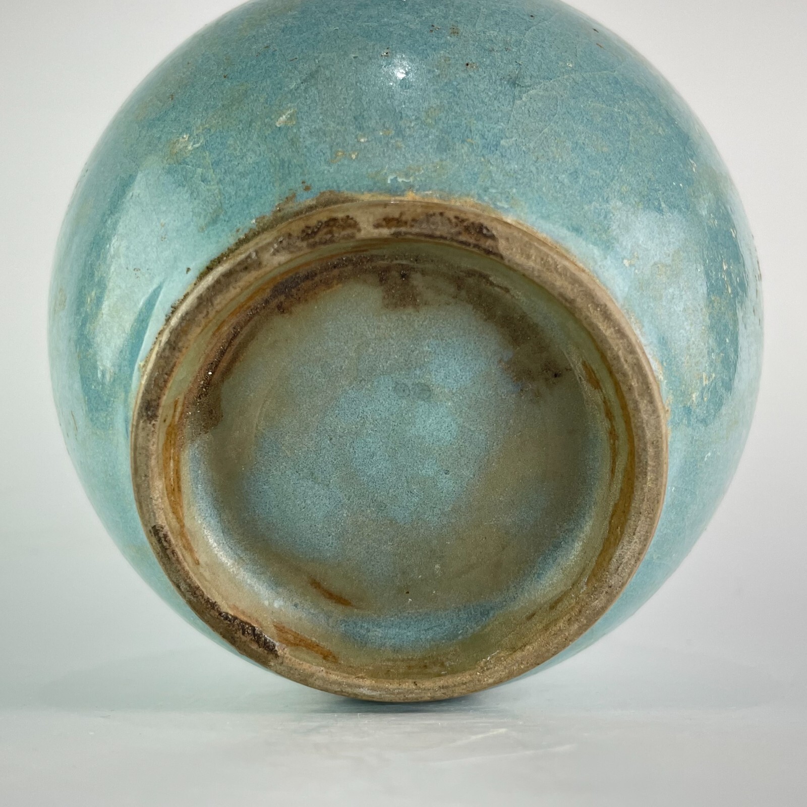 Rare Chinese porcelain Jun kiln Blue glaze Jar 960-1279 Song dynasty