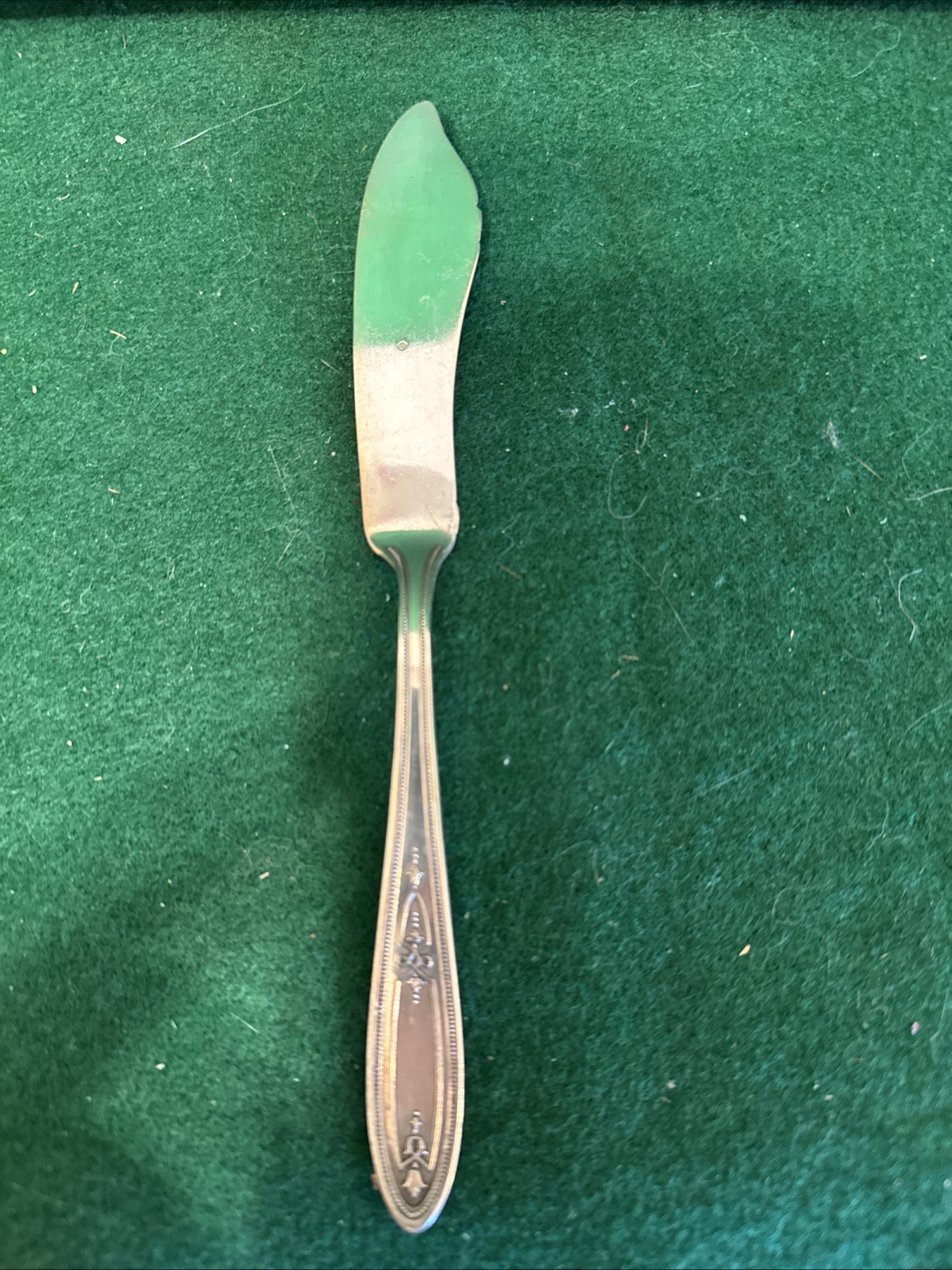 vintage peerless silverplate Butter Knife