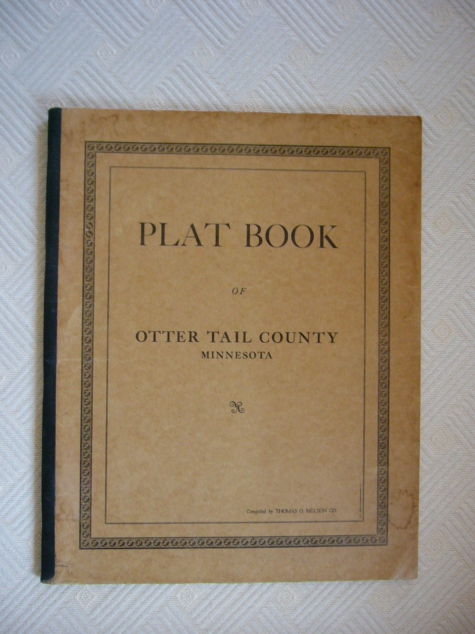 1946 Plat Book of Otter Tail County Minnesota by Thomas O. Nelson Co.