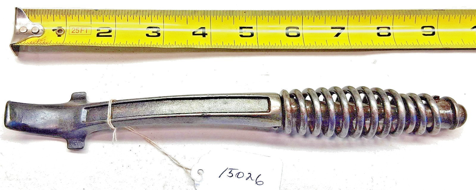 Lid Lifter, Silver / Grey Vintage Wood or Coal Stove Lid Lifter